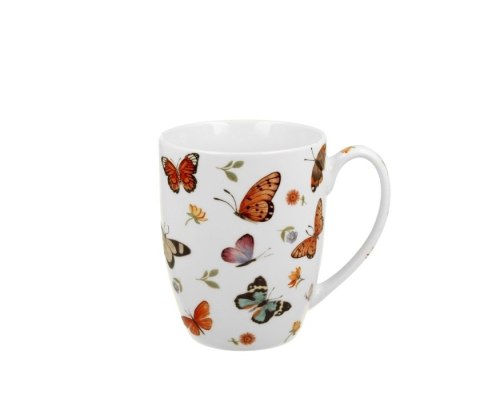 CROCUS KUBEK 350ML BUTTERFLIES W KOSZYCZKU K.4377