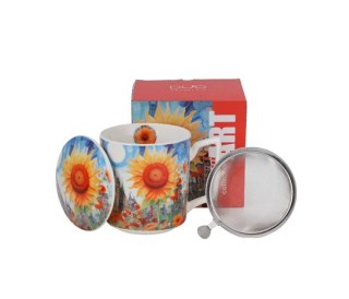 DUO KUBEK ZAPARZACZ MODERN SUNFLOWER K.0095