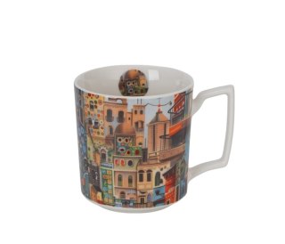 DUO KUBEK ZAPARZACZ MODERN SWEET CITY K.0064