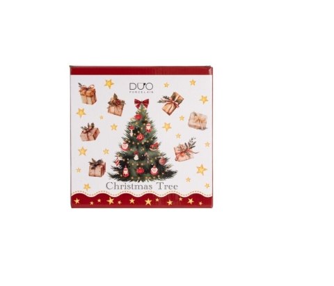 KPL 2 TALERZE DESEROWE CHRISTMAS TREE 3 K.9198