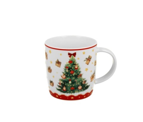 KUBEK 400ML OPAK.CHOINKA CHRISTMAS TREE 3 K.0842