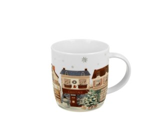 KUBEK 400ML OPAK.DOMEK CHRISTMAS CITY 2 K.0835