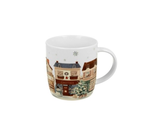 KUBEK 400ML OPAK.DOMEK CHRISTMAS CITY 2 K.0835