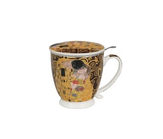 KUBEK ZAPARZACZ NA STOPCE KLIMT KISS BROWN 72068