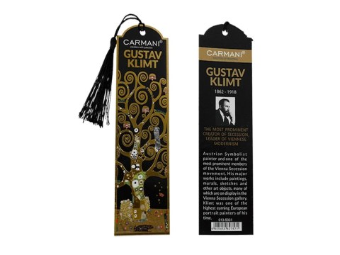 CARM. 013-5031 ZAKŁADKA DO KSIĄŻKI KLIMT DRZEWO