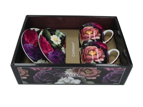CARM. 840-7100 KPL 2 FILIŻANEK FLORAL STORY KWIATY