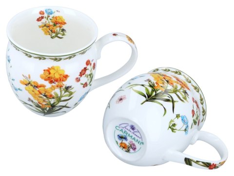 CARM. 840-9432 KUBEK BECZKA ZAPARZACZ KWIATY POLNE