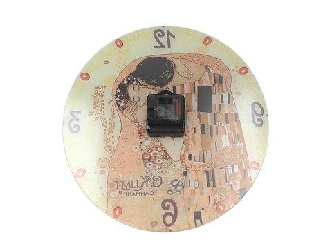 CARM. ZEGAR ŚCIENNY KLIMT POCAŁUNEK 198-9903