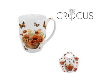 CROC. KUBEK 350ML W KOSZYC. KOSZ KWIATÓW MAKI 4476