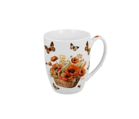 CROC. KUBEK 350ML W KOSZYC. KOSZ KWIATÓW MAKI 4476