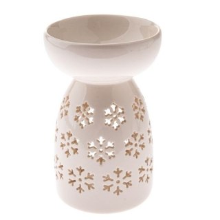 DS FUD22081 KOMINEK PORCELANOWY ŚNIEŻYNKI