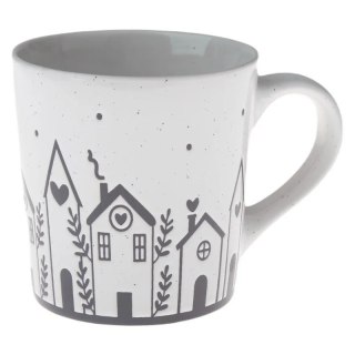 DS HM3901 KUBEK 470ML CERAM. Z MOTYWEM DOMÓW