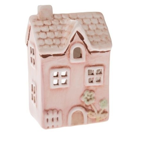 DS ZEL4128 ŚWIECZNIK CERAMICZNY DOMEK