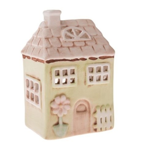 DS ZEL4129 ŚWIECZNIK CERAMICZNY DOMEK