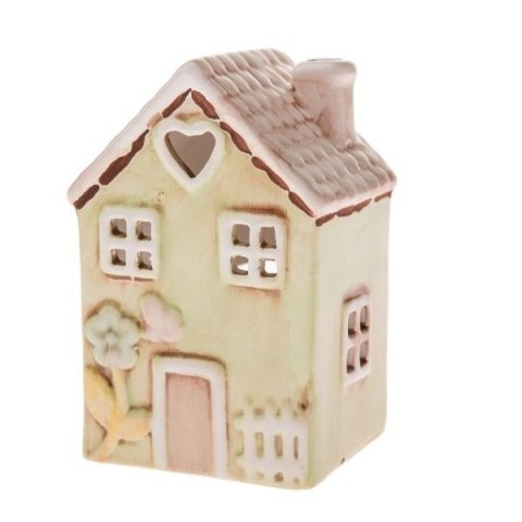 DS ZEL4130 ŚWIECZNIK CERAMICZNY DOMEK
