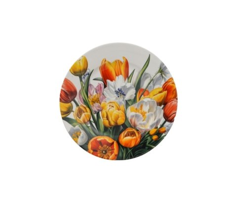 DUO KPL 2 TALERZY DESEROWYCH TULIPANY K.9990