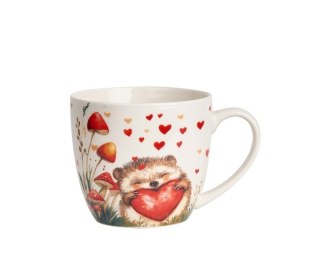 DUO KUBEK 460ML W KOSZYCZKU JEŻ K.5113
