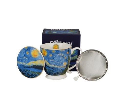 DUO KUBEK ZAPARZACZ NA STOPCE STARRY NIGHT K.2679
