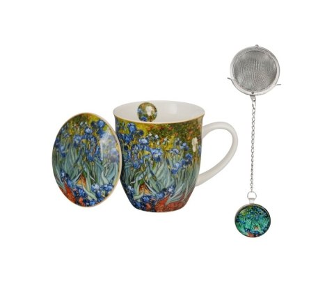 DUO KUBEK ZAPARZACZ Z ZAW. VAN GOGH IRISES K.2723