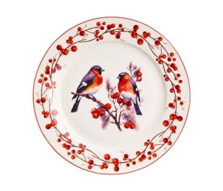 DUO TALERZ DUŻY CHRISTMAS BIRDS 3 K.9464
