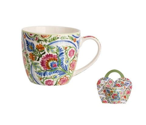 ETHNIC KUBEK 460ML W KOSZYCZKU MAYFLOWER K.6240