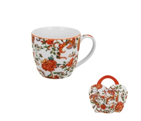 ETHNIC KUBEK 460ML W KOSZYCZKU PRIMAVERA K.6646