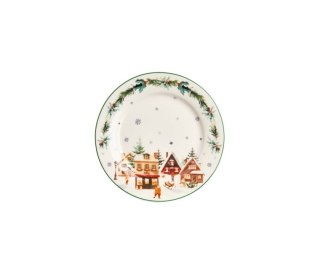 KPL 2 TALERZE DESEROWE CHRISTMAS VILLAGE K.8955