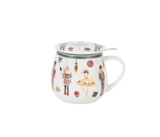 KUBEK BARYŁKA ZAPARZACZ CHRISTMAS NUTCRACKER 8306