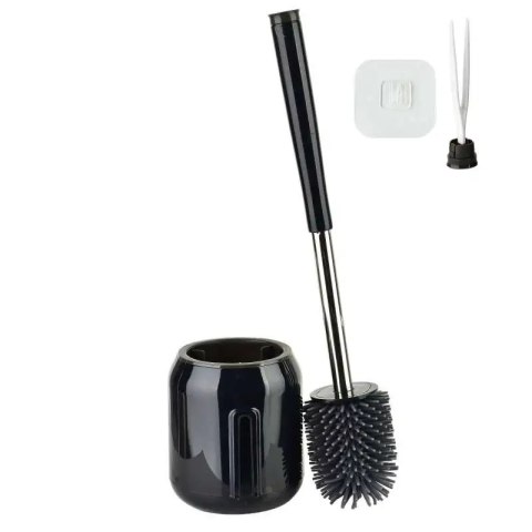 MX HTWN5089 EDA SILICONE SZCZOTKA DO WC CZARNA