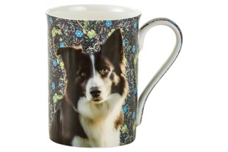 MP 115-9924 KUBEK 350ml BONE CHINA BORDER COLLIE