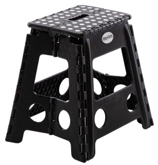 STOŁECZEK A904027 CZARNY 39CM