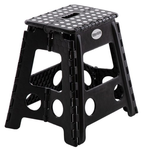 STOŁECZEK A904027 CZARNY 39CM