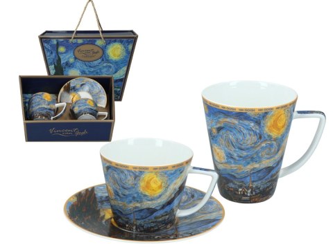 CARM. 830-3403 FILIŻANKA I KUBEK - VAN GOGH NOC