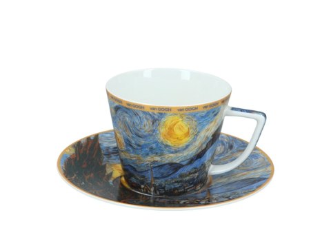 CARM. 830-3403 FILIŻANKA I KUBEK - VAN GOGH NOC