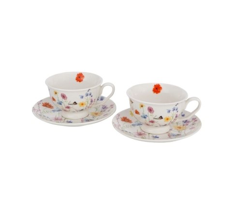 DUO 2 filiżanki royal ze spodkami AMELIA K.7309