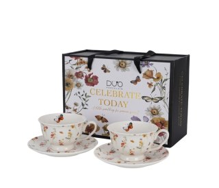 DUO 2 filiżanki royal ze spodkami GRACE K.7347