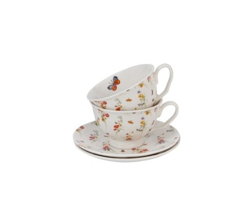 DUO 2 filiżanki royal ze spodkami GRACE K.7347