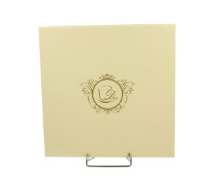 DUO ECRU KPL 2 TALERZE DESEROWE CLARK K.3769