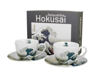 DUO KPL 2 FILIŻANKI HOKUSAI THE GREAT WAVE K.7812