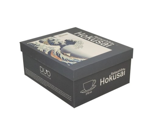 DUO KPL 2 FILIŻANKI HOKUSAI THE GREAT WAVE K.7812