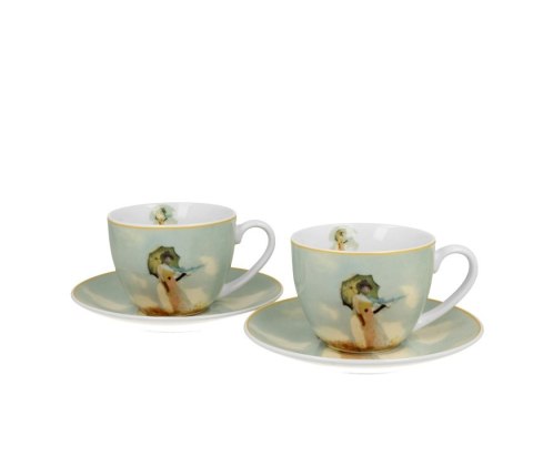 DUO KPL 2 FILIŻANKI SPOD. MONET PARASOL K.0218