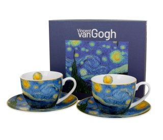 DUO KPL 2 FILIŻANKI ZE SPOD. STARRY NIGHT K.7478