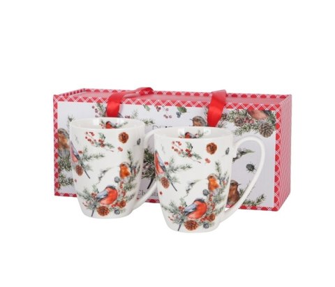 DUO KPL 2 KUBKI CLASSIC CHRISTMAS BIRDS 1 K.7934
