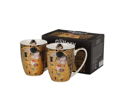 DUO KPL 2 KUBKI KLIMT KISS BROWN K.72082