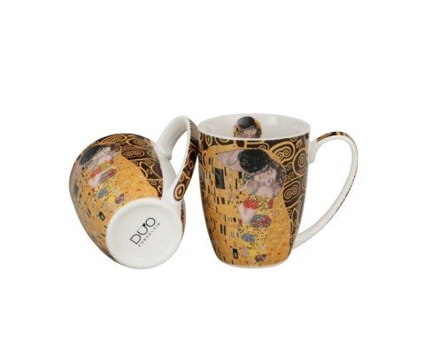 DUO KPL 2 KUBKI KLIMT KISS BROWN K.72082