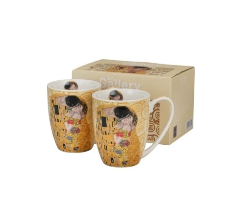 DUO KPL 2 KUBKI KLIMT KISS ECRU K.57096