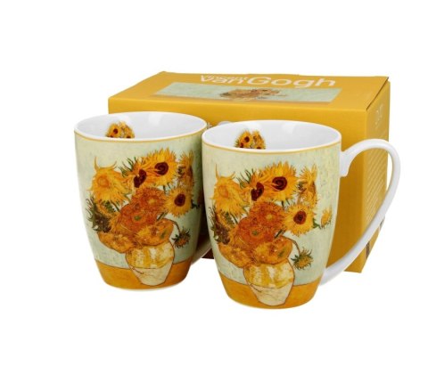 DUO KPL 2 KUBKÓW VAN GOGH SUNFLOWERS K.7416