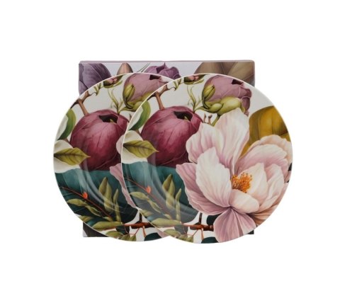 DUO KPL 2 TALERZY DESEROWYCH MAGNOLIE K.9914