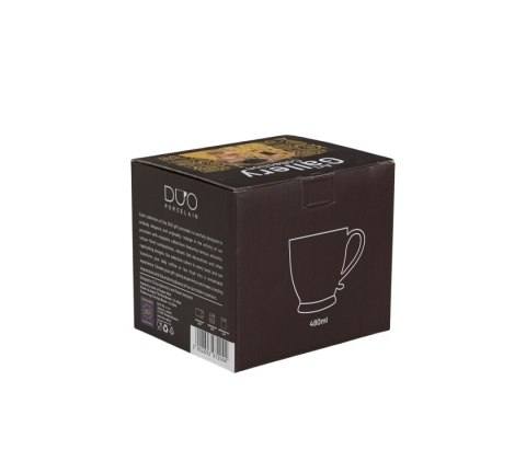 DUO KUBEK NA STOPCE KLIMT THE KISS BROWN K.72044