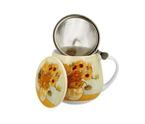 DUO KUBEK ZAPARZACZ BARYŁKA GOGH SUNFLOWERS K.7331